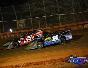 Screven Motor Speedway (Sylvania, GA) – Southern Thunder Super Dirt Series – Winter Freeze XV – February 7th-8th, 2025. (KAR Photography)