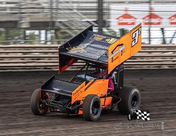Knoxville Raceway (Knoxville, IA) – July 26th, 2025. (Chuck Stowe photo)