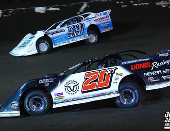 Fairbury Speedway (Fairbury, IL) – World of Outlaws Case Late Model Series – Prairie Dirt Classic – July 26th-27th, 2024. (Josh James Artwork)