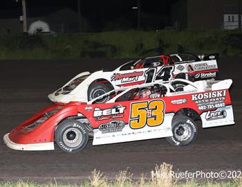Adams County Speedway (Corning, IA) – Malvern Bank West Series – Gail & Karen Hampel Memorial – June 28th, 2025. (Mike Ruefer Photo)