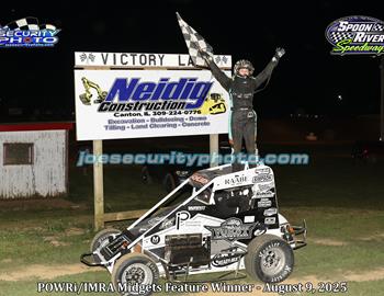 Spoon River Speedway (Banner, IL) – August 9th, 2025. (Joe Security photo)