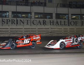 Knoxville Raceway (Knoxville, IA) – Malvern Bank Series – Knoxville Nationals – September 19th-21st, 2024. (Mike Ruefer photo)