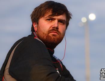 Fairbury Speedway (Fairbury, IL) – Midwest Auto Racing Series (MARS) Late Model Championship – FALS Triple Down Shootout – May 24, 2025. (Josh James Artwork photo)