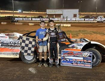 Koulten Herbert earned his first United Championship Racing Alliance (UCRA) victory at Fort Payne Motor Speedway on Saturday, August 30.