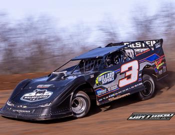 Springfield Raceway (Springfield, MO) – MLRA Founders Tribute – February 28-March 1, 2025. (Dirtman - Rich LaBrier photo)