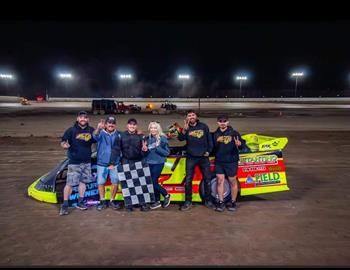 Charles Field claimed his 2nd win of the season at Southern Ontario Motor Speedway (Merlin, Ontario, Canada) on June 1st during the Ump Super Late Model Feature. 