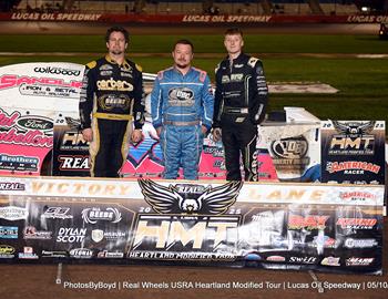 Lucas Oil Speedway (Wheatland, MO) – USRA Heartland Modified Tour – May 10, 2025. (Todd Boyd photo)