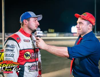 Carlos Ahumada Jr. wins at Vado Speedway Park (Vado, NM) on August 24, 2024. (Vado Speedway Park photo)