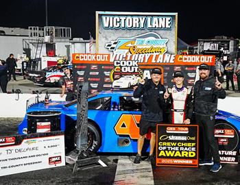 Tri-County Speedway (Hudson, NC) – zMAX CARS Tour Pro Late Model – SoundGear 225 – October 4, 2025. (zMAX CARS Tour photo)