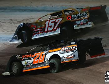 Volusia Speedway Park (Barberville, FL) – DIRTcar Nationals – February 10th-15th, 2025. (Josh James Artwork)