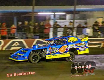Salina Highbanks Speedway (Pryor Creek, OK) – XR ONUM Modifieds – XR Dominator – March 21-22, 2025. (No Limit Photography)