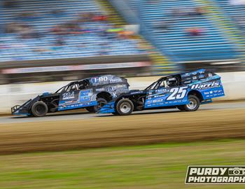 Clay County Fair Speedway (Spencer, IA) – IMCA Summer Nationals – June 4, 2025. (Purdy Photography photo)