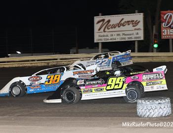 Lee County Speedway (Donnellson, IA) – Malvern Bank East Series – May 31st, 2025. (Mike Ruefer photo)