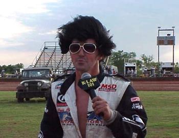 Elvis made an appearance at Lawton Speedway