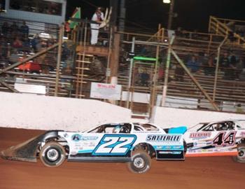 Gregg Satterlee scored a $3,500 win on Friday night at Lernerville Speedway (Sarver, Pa.) with the Zimmer’s United Late Model Series (ULMS). (Howie Balis image)