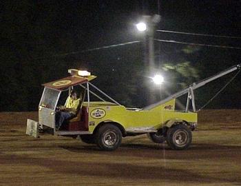 A unique tow vehicle often seen at ASCS events