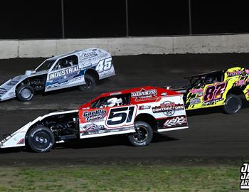Tri-City Speedway (Granite City, IL) – Midwest Auto Racing Series (MARS) Modified Championship – May 23, 2025. (Josh James Artwork photo)