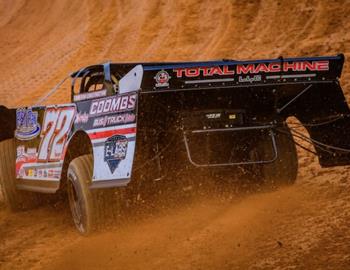 Tyler Emory claimed his first-career Appalachian Mountain Speedweek win on Thursday, June 15 at Bedford (Pa.) Speedway. Emory went on to claim the miniseries title. (Jason Walls / wrtspeedwerx.com image)