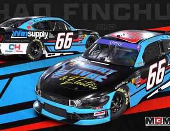 Chads ride for with MBM Motorsports for the Andys Frozen Custard 300 at Texas Motor Speedway (Justin, Texas) in NASCAR Xfinity Series action on Saturday, April 13, 2024.