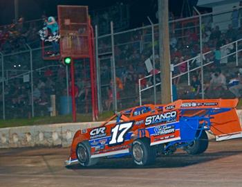 North Alabama Speedway (Tuscumbia, AL) – Crate Racin’ USA – King of Crate – August 27th-28th, 2021. (Brian McLeod photo)