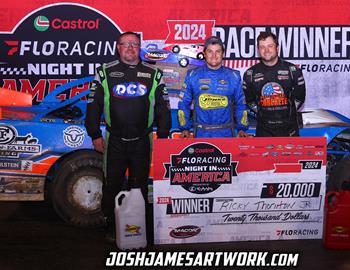 Macon Speedway (Macon, IL) – Castrol FloRacing Night in America – May 28th, 2024. (Josh James photo)