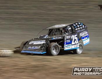 Park Jefferson Speedway (Jefferson, SD) – Charlie Clark Memorial – October 19, 2024. (Purdy Photography photo)