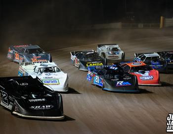 Volusia Speedway Park – World of Outlaw Late Model Series – DIRTcar Sunshine Nationals – January 24-25th, 2025. (Josh James Artwork)