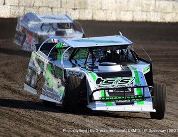 81 Speedway (Park City, KS) – United States Modified Touring Series (USMTS) – 2nd Annual Ed Gressel Memorial – June 21-22, 2024. (Todd Boyd photo)