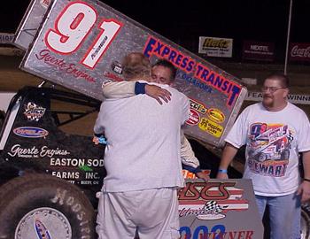 Stewart & Sparks after winning at MMP