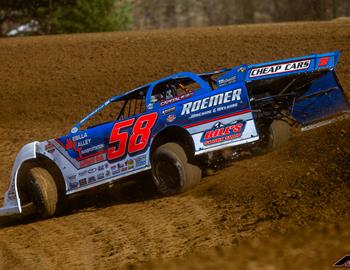 Atomic Speedway (Alma, OH) – Lucas Oil Late Model Dirt Series – Buckeye Spring 50 – March 21st, 2025. (Heath Lawson Photo)