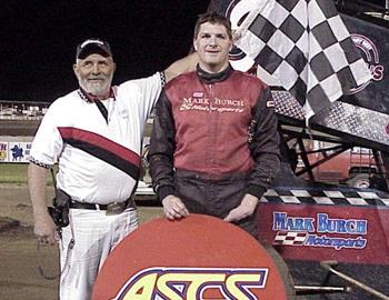 Jason Danley in victory lane