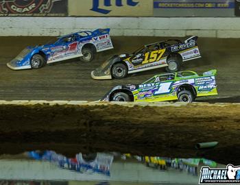 Lucas Oil Late Model Dirt Series at Atomic Speedway - March 21 (Michael Boggs Photo)