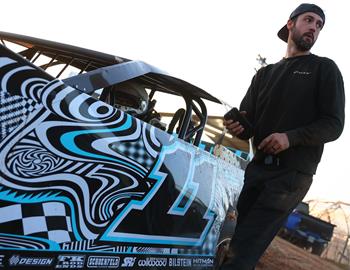 I-75 Raceway (Sweetwater, TN) – Hunt the Front Super Dirt Series – Championship Kickoff – March 8th, 2025. (Josh James Artwork)