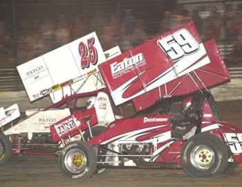 Derek Cottrell (25) and Dex Eaton (59)