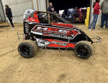 Zander LaRose ready for action in the Shamrock Shootout at the Southern Illinois Center (DuQuoin, IL) on March 14-15, 2025.