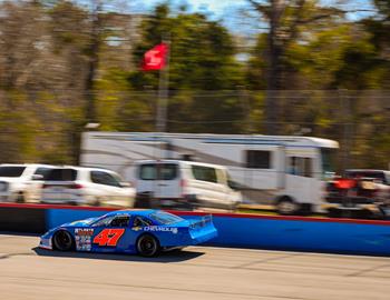 New River All-America Speedway (Jacksonville, NC) – zMAX CARS Tour Pro Late Model – National Dodge 225 – March 1, 2025. (Bryson Lopez Racing photo)