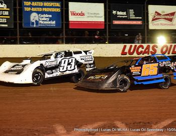 Lucas Oil Speedway (Wheatland, MO) – Lucas Oil Midwest Late Model Racing Association (MLRA) – MLRA Fall Nationals – October 3-5, 2024. (Todd Boyd photo)