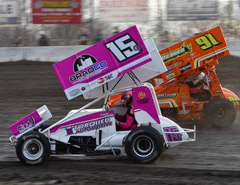 Shelby County Speedway (Harlan, IA) – Igloo 25 Night – April 11th, 2025. (Jeremy Thompson photo)
