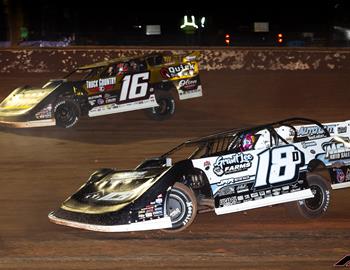 Golden Isles Speedway (Brunswick, GA) – Lucas Oil Late Model Dirt Series – Super Bowl of Racing – January 17th, 2025. (Heath Lawson Photo)