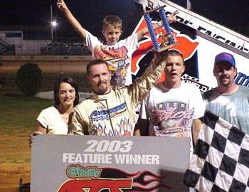 Tim Crawley and crew in victory lane