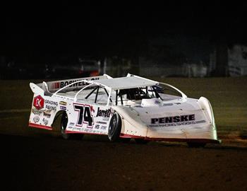 Maquoketa Speedway (Maquoketa, IA) – World of Outlaws Real American Beer Late Model Series – Hawkeye 100 – August 16th, 2025. 
