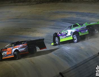 Volusia Speedway Park (Barberville, FL) – DIRTcar Nationals – February 10th-15th, 2025. (Josh James Artwork)