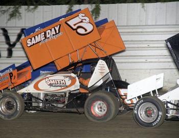 Danny Smith (5$) in heat race action