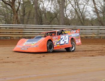 Kenny Moreland emerged victorious at Potomac Speedway (Budds Creek, Md.) on Saturday, July 22 in the $5,000-to-win Larry Hills Memorial.