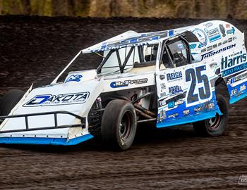 Cody Thompson takes on Hamilton County Speedway during the 13th annual USMTS Spring Classic. (USMTS Photo)