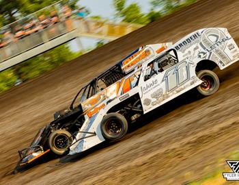 Nodak Speedway (Minot, ND) – Dakota Classic Modified Tour – July 7, 2024. (Tyler Hagen photo)