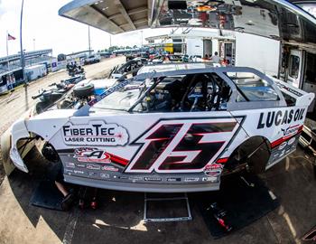 Knoxville Raceway (Knoxville, IA) – Lucas Oil Late Model Dirt Series – Knoxville Nationals – September 18th-20th, 2025. (Heath Lawson Photo)