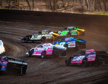 Hamilton County Speedway (Webster City, IA) – United States Modified Touring Series (USMTS) – 15th Annual Spring Classic – April 11-12, 2025. (RacinDirt.com photo)
