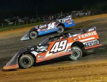 Smoky Mountain Speedway (Maryville, TN) – Hunt the Front Super Dirt Series – King of the Mountain – May 17th, 2025. (Chad Wells photo)
