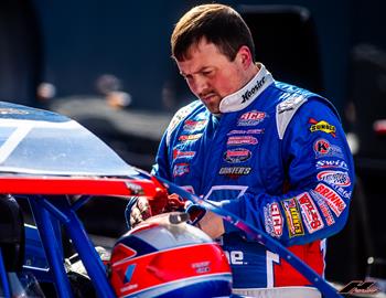 Atomic Speedway (Alma, OH) – Lucas Oil Late Model Dirt Series – Buckeye Spring 50 – March 21st, 2025. (Heath Lawson photo)